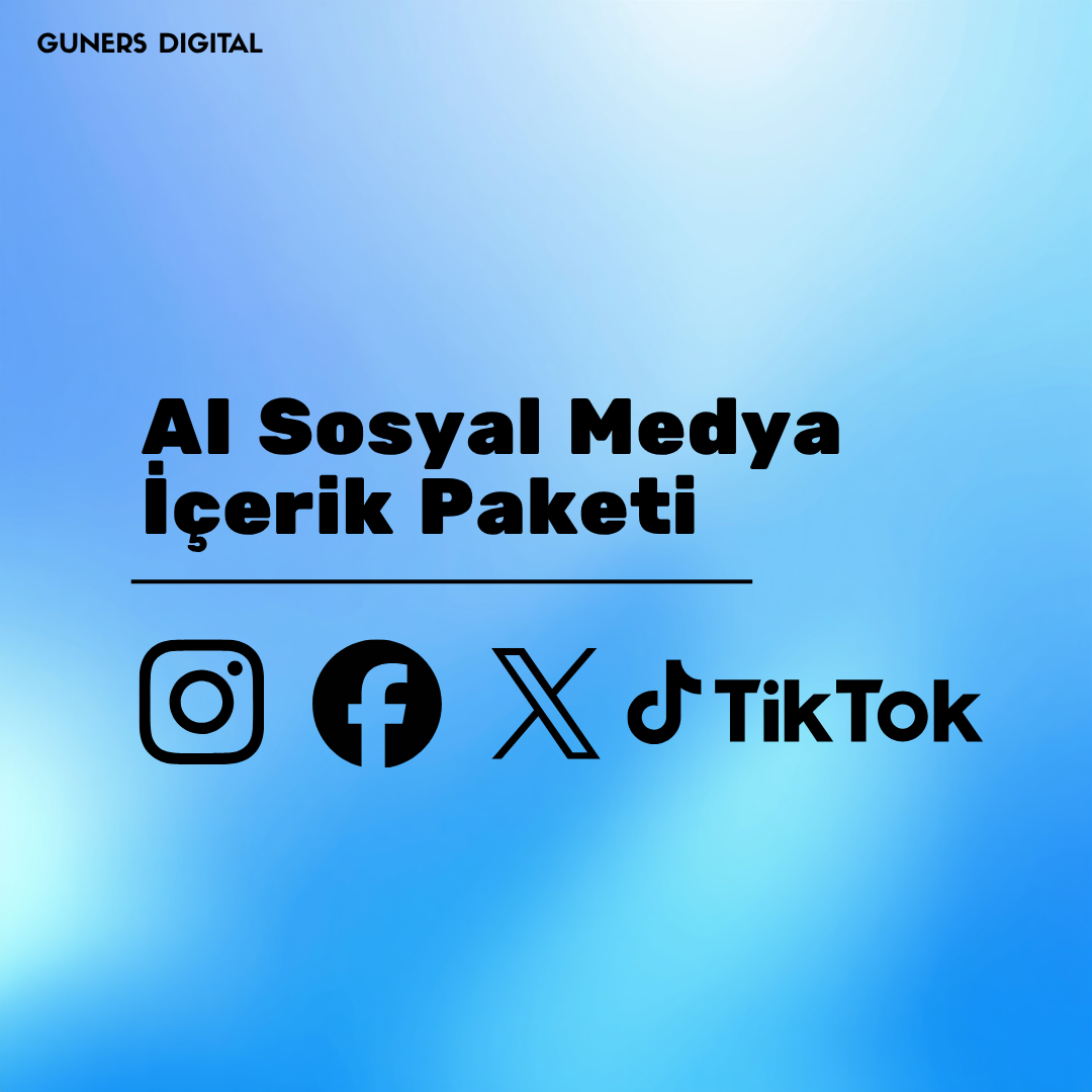 AI Sosyal Medya İçerik Paketi - 60 Günlük Hazır İçerik